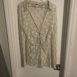 Free people lace top